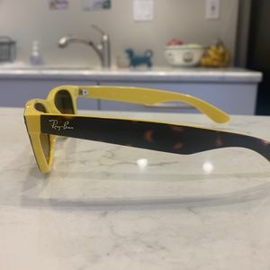 Ray-Ban Yellow Tortoise Shell Sunglasses